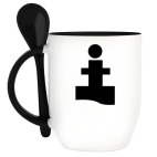 Кружка с ложкой