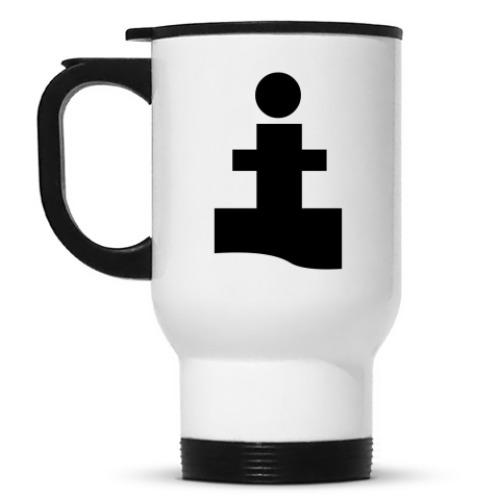 Кружка-термос с принтом IN.VERT