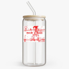 Банка с бамбуковой крышкой