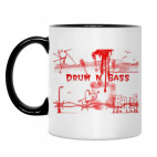 Кружка двухцветная