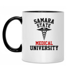 Кружка двухцветная