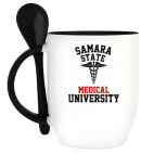 Кружка с ложкой