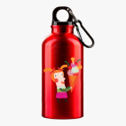 Металлическая бутылка 400 мл UV-DTF