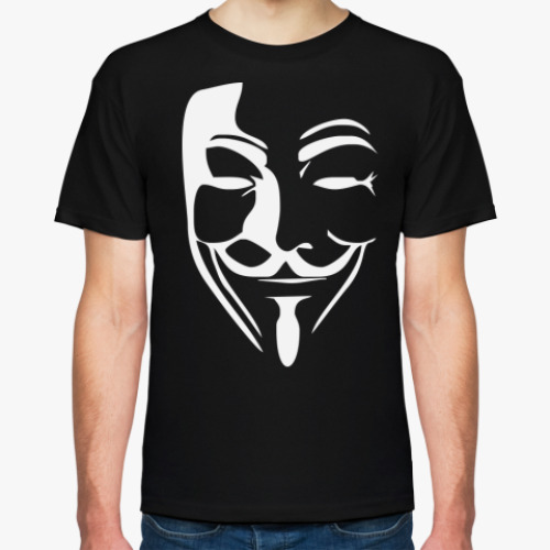 Футболка с принтом V for Vendetta