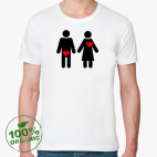 Мужская футболка органик