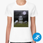 Женская спортивная футболка