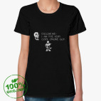 Женская футболка органик