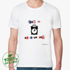 Мужская футболка органик