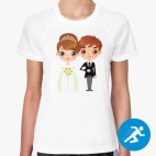 Женская спортивная футболка