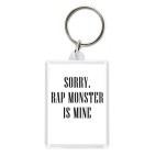 Брелок 5.7 x 4.1 см Sorry. Rap Monster is mine