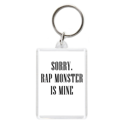 Брелок Sorry. Rap Monster is mine