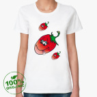 Женская футболка органик