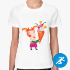 Женская спортивная футболка