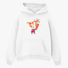 Толстовка худи оверсайз