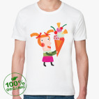 Мужская футболка органик