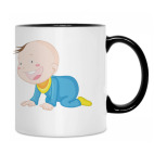 Кружка двухцветная