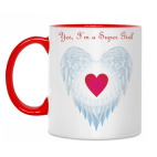 Yes, I'm a Super Girl. Крылья