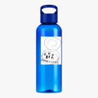 Прозрачная спортивная бутылка