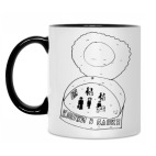 Кружка двухцветная