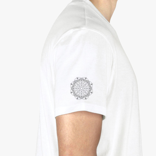 Футболка с принтом Мандала