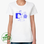 Женская футболка органик