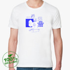 Мужская футболка органик