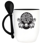 Кружка с ложкой