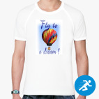 Мужская спортивная футболка