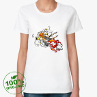Женская футболка органик