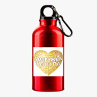 Металлическая бутылка 400 мл UV-DTF