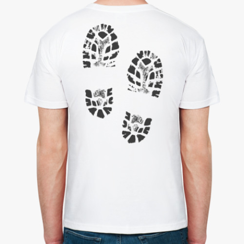 Футболка Следы