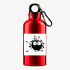 Металлическая бутылка 400 мл UV-DTF