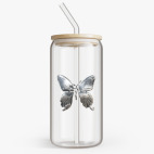 Банка с бамбуковой крышкой