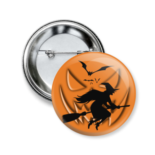 Значок 50мм с принтом Хэллоуин