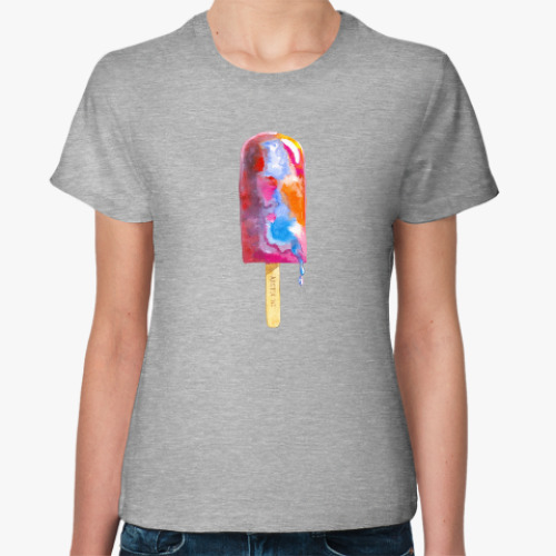 Женская футболка мороженка