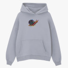 Толстовка худи оверсайз