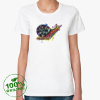Женская футболка органик