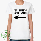 Женская футболка органик