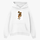 Толстовка худи оверсайз