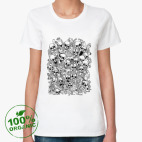 Женская футболка органик