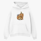 Толстовка худи оверсайз