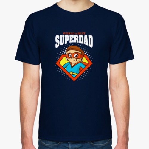 Футболка SUPERDAD world's best