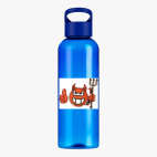 Прозрачная спортивная бутылка