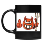 Кружка цветная UV-DTF