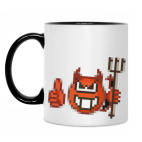 Кружка двухцветная