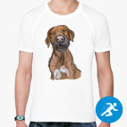 Мужская спортивная футболка