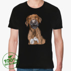 Мужская футболка органик