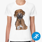 Женская спортивная футболка