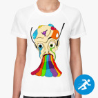 Женская спортивная футболка