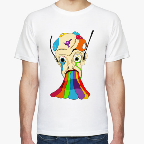 Футболка с принтом Sleek audio